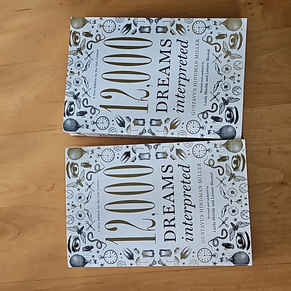 2 paper back copies 12,000 Dreams interpreted